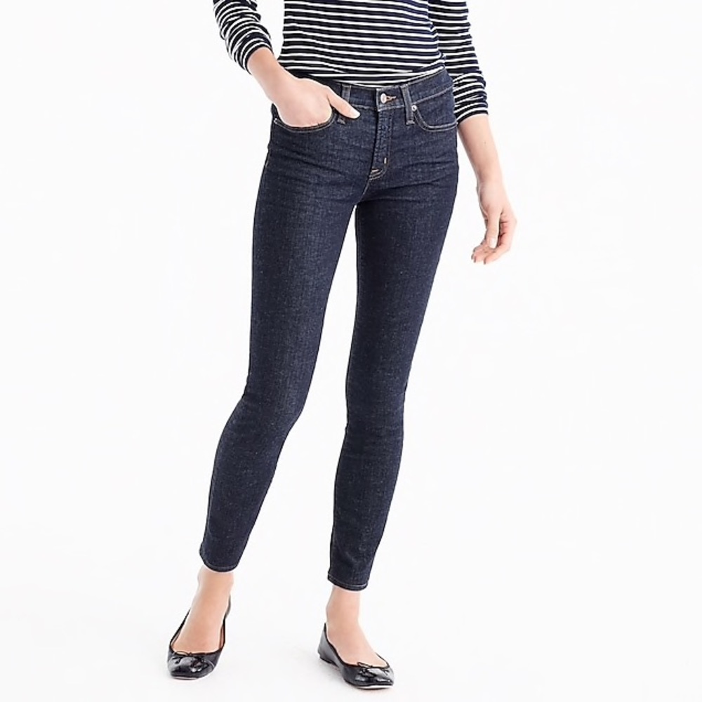⭐️HP⭐️ J.Crew Toothpick Jean in Dark Rinse